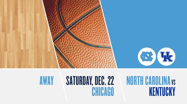 First Fort Worth Basketball Game Watch: UNC v. Kentucky, Dec. 22nd